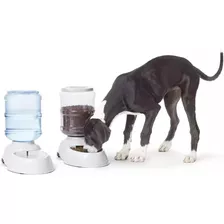 Dispensador Agua Comida Bebedero Mascotas Perro Gato 3,8 Lt