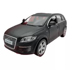 Audi Q7 V12 A Escala Coleccionable (1:36) Rmz. Negro. 13cms.