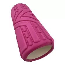 Rolo De Yoga Texturizado Foam Roller Wct Fitness 51011 Cor Rosa-escuro