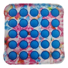 Pop It Brinquedo Fidget Toy Anti Stress Alfabeto 12x12cm