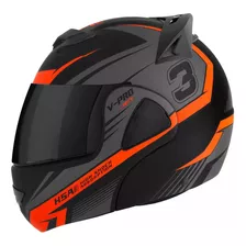 Capacete Escamoteável Pro Tork V-pro Jet 3 Viseira Fumê