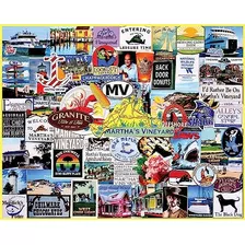 White Mountain Puzzles - Me Encanta Marthas Vineyard - Rompe