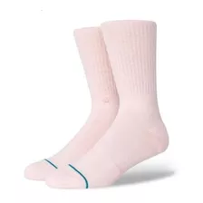 Meia Stance Cano Medio Icon - Pink