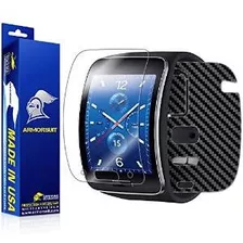 Protector Samsung Gear S Smartwatch De Pantalla + Negro De F