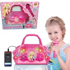 Bolsa Musical Rock Show Belinda Com Microfone Dm Toys