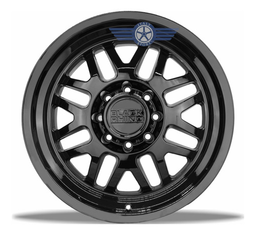 Rines 20 Black Rhino 8-165 Ram Hummer Chevrolet Precio Par  Foto 2