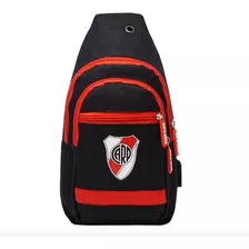 Mochila Bandolera Riñonera Bolso Boca Jr River Plate Oficial