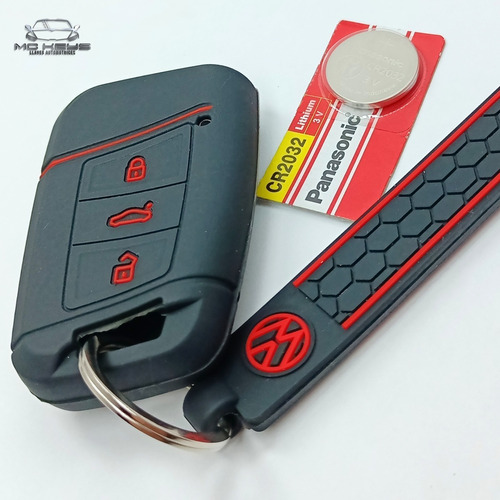 Silicon Funda Llave Vw Jetta Taos 2019 2020 2021 2022 Correa Foto 4