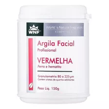 Argila Facial Vermelha Wnf 150g Profissional