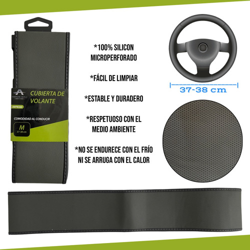 Funda Volante Civic Pointer Kia Fiesta Versa Np300 Vento Foto 10