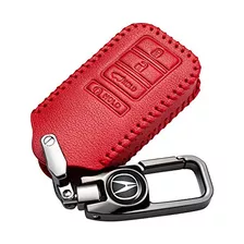 Funda Llave De Coche - Llavero Protector De Cuero Genui...