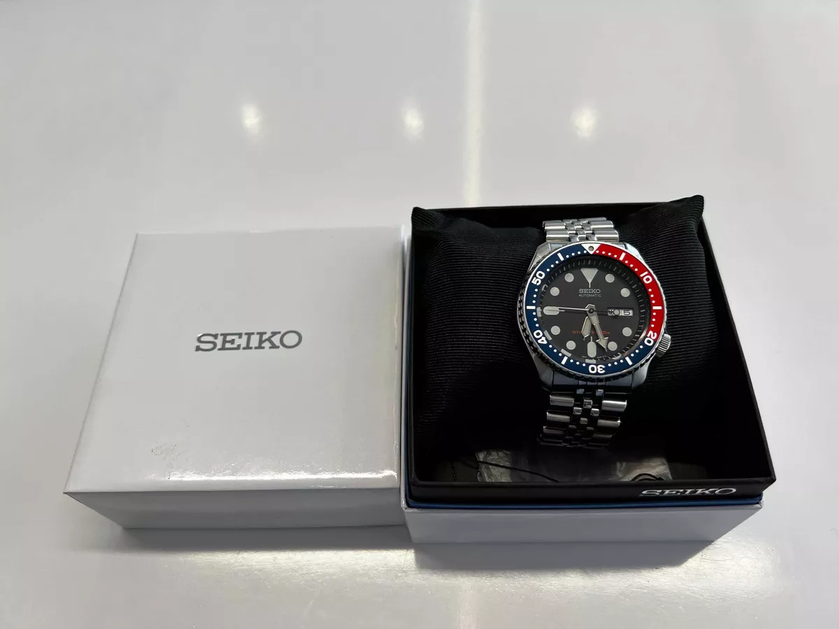 Seiko Diver Skx009 K2 200m Pepsi Full Set Excelente