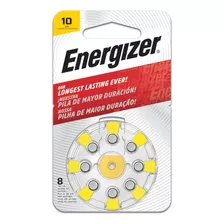 Pilas Audifono Amarilla 10 Botón Energizer Audifono