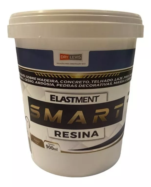 Elastment Smart Resina Multiuso Base D'água Incolor 5 Em 1