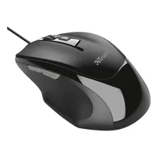 Mouse Trust Voca Comfort 2400 Dpi Preto Com Fio