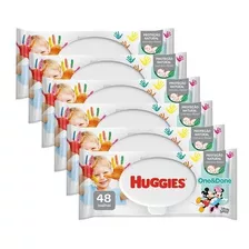 Lenços Umed Huggies One & Done 48un (kit 6 Pcts)