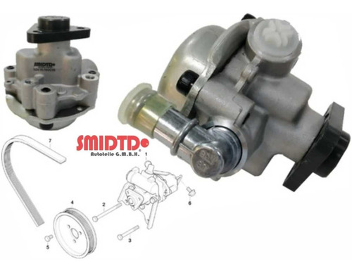 Bomba De Direccion Hidraulica Bmw Serie 3 318 01-09 Smidtd, Foto 4