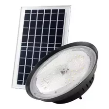 Lampara Campana Led Ufo Con Panel Solar 200w Ip67