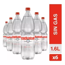 Agua Mineral Cachantun Sin Gas 1.6 Litros Pack 6 