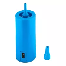 Bomba De Aire Eléctrica Azul Con Bomba De Globo, Decoración