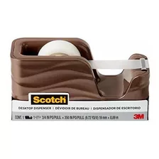 Dispensador De Cinta Scotch Wave, 3/4 In X 350 In, Modelo