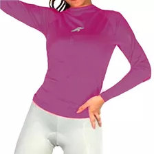 Buzo Fit Deportivo Dama Protección Solar Lycra Compresion