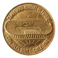 ¬¬ Medalla Mundial Fútbol Chile 1962 Copa Jules Rimet Zp
