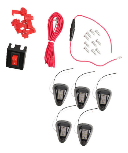 5pcs Led Lmpara De Tejado Conduccin For Camiones Van Foto 7