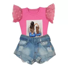 Roupa Infantil Modinha Meninas Estilosas Mini Diva Luxinho