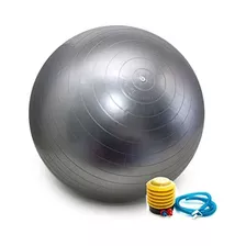 Bola Pilates Yoga Funcional Gym 75cm + Bomba De Ar 350kg