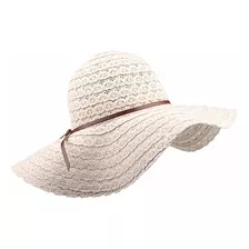 Sombrero De Playa Para Mujer, Sombrero De Sol Plegable
