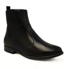 Bota Moleca Napa Preto Botinha Montaria Saltinho 5335.112