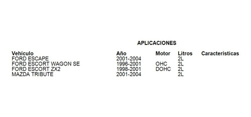 Kit Clutch Ford Escort Zx2 1999 2.0l Namcco Foto 2