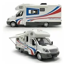 Lazhu 1:32 Modelo De Motorhome De Luxo Diecast Toy A1