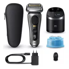 Máquina Afeitadora Eléctrica Braun Series 9 Pro Para Barba Color Negro