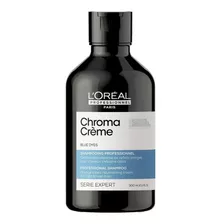 Shampoo Matizador Azul Chroma Crème 300ml L'oréal Pro