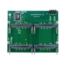 Routerboards Mikrotik Rb604 Rb 604 Placa Extensiva 4 Slots