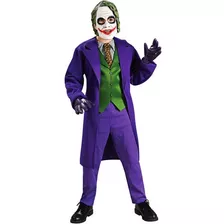Disfraz Para Niño De Joker Deluxe Talla Medium (8-10)-