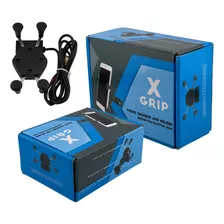 X Grip Metalico - Porta Celular Con Usb Para Motos