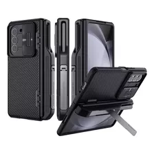 Case Funda Para Galaxy Z Fold 5 Fold5 Con Apoyo Y Pen Holder