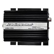 Amplificador Para Moto Audiobahn Ama1000 Color Negro