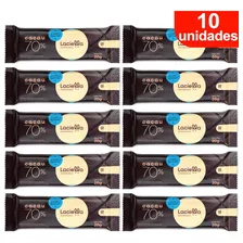 Chocolate Laciella 70% Cacau Zero Açúcar Kit 10 Unid. De 20g