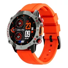 Smartwatch Masculino Shock Militar Lokmat Zeus Pro Laranja