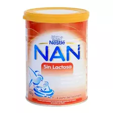 Fórmula Infantil Sin Lactosa 3 Latas De 400 G C/u Nan