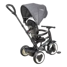 Triciclo Kiddo Evolution Dobrável Compacto Para Viagem 12m+ Cor Preto