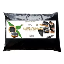 Carvao Ativado Em Pó 500gr 100% Natural +brinde