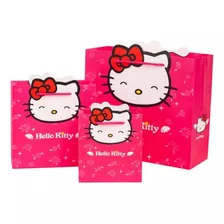 Bolsas Para Regalo Hello Kitty Sanrio Grande Paquete 5 Pz