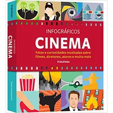 Livro Infográficos Cinema - Fatos E Curiosidades Inusitadas Sobre Filmes, Diretores, Atores E Muito Mais - Karen Krizanovich [2016]