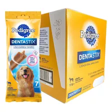 Caixa C/10 Pedigree Dentastix Raças Grandes Pacote 270g 7 Un