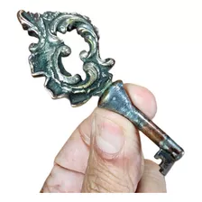 Chave Antiga 1 Unidade Metal Rara 7.5x3cm Colecionável